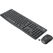 LOGITECH MK295 KABLOSUZ KLAVYE MOUSE SET SIYAH (920-009804) - 1