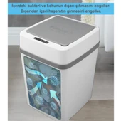 Greentech Sensörlü 12 Litre Çöp Kovası (Şarj Edilebilir Lityum Pilli) / GT-SC01 - 4