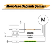 Havalandırma Aspiratörü Fanı 65 W Monofaze Kirli Hava Kötü Koku Tahliye Metal Fan 250 mm Vantilatör thumbnail 3