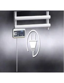 İVİGO EHR5015B350P İVİGO ELEKTRİKLİ PROFESYONEL HAVLU RADYATÖR 350 WATT BEYAZ - 4