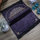 Çeyizlik Seccade Feyruz Siyah 65x115 cm - 320 gr - 3