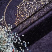 Çeyizlik Seccade Feyruz Siyah 65x115 cm - 320 gr - 4