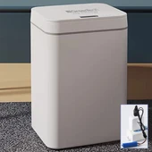 Greentech Sensörlü 16 Litre Çöp Kovası (Şarj Edilebilir Lityum Pilli) / GT-SC03 - 1