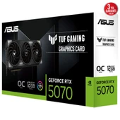 ASUS TUF GAMING GEFORCE RTX 5070 12GB TUF-RTX5070-O12G-GAMING GDDR7 OC EDITION GAMING EKRAN KARTI thumbnail 9