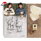 Naturehike Zarf Tarzı Yastıklı Çift Kişilik Pamuklu Uyku Tulumu ( Tibetan Antelope ) - 11