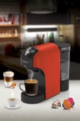 Kiwi Kcm-7597 Multikapsül Kahve Makinesi Kırmızı Nespresso / Tchibo / Toz Kahve ile Uyumlu - 3