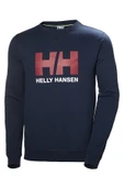 Helly Hansen  Erkek Lacivert Logo Crew Sweatshirt - 1