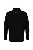 Luo Camp  Sweatshirt 01 - Black Erkek Eşofman Üst - 3