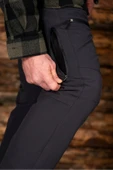 Luo Camp  Air Dry Performans Erkek Outdoor Pantolon Su ve Rüzgar Geçirmez - Özel Dikiş+Kemer Hediyeli Antrasit - 6
