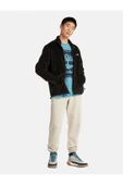 Timberland High Pile Fleece Jacket Erkek Siyah Mont Tb0a6jj10011 - 3