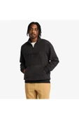 Timberland Linear Logo 1/4 Polartec 200 Fleecez - Black - 4
