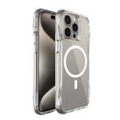 iPhone 15 Pro Kılıf Magsafe Şarj Özellikli Airbagli Şeffaf İncek Kapak thumbnail 4