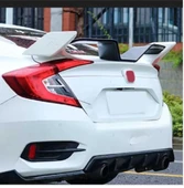 Honda Civic Fc5 16-21 Martı Spoiler M Spoiler Pianoblack - 1