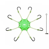 EFFE 8 İğneli Yemlik Sazan Hazır Olta Takımı HG3514 - 1