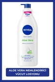 NIVEA Aloe Vera Derinlemesine Nemlendirici Serum Vücut Losyonu 400ml, Kuru Ciltler, Hızlı Ferahlatıcı thumbnail 1