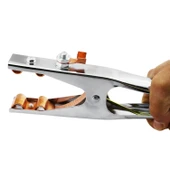 500 Amper Elektrod Kaynak Bakır Destekli Kaynakçı Pense Kaynak Şase Pensesi 1 Adet Tek 34 cm - 4