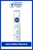 NIVEA Kadın Sprey Deodorant Fresh Comfort 150ml, Ter Kokusuna Karşı 48 Saat Koruma, Gün Boyu Ferahlık thumbnail 2