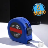 Şerit Metre Darbeye Dayanıklı Kilitli 5 METRE x 19 mm (RHT0680519) * Renk Seçenekli * - 1
