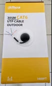 Dahua DH-PFM920-6UN 305 Metre Outdoor Dış Mekan UTP 23AWG CAT6 Oksijensiz bakır Cat6 Kablo Siyah - 5