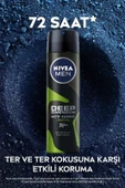 NIVEA MEN Erkek Sprey Deodorant Deep Dimension Amazonia 150ml, 72 Saat Anti-perspirant Ter Koruması thumbnail 2