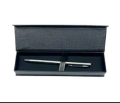 Premium Metal Roller Tükenmez Kalem - Mat Krom - 3