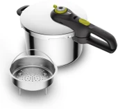 Tefal P25307 Secure 5 Neo Düdüklü Tencere, Paslanmaz Çelik, İndüksiyonlu Tabanlı 6 L (TEŞHİR) - 1