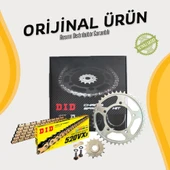 DID BAJAJ DOMİNAR 400 ZİNCİR DİŞLİ SETİ (2013-2023) X-RİNGLİ ZİNCİR (GOLD RENK) - 2