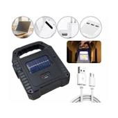 CATA CT-9955 Hazar güneş enerjili LED El Fener şarjlı USB ışıklı lamba - 2