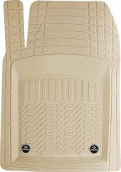 Rover Comfort Stepspeed Profesyonel Havuzlu Ekonomik 4D Bej 5 Parça Oto Paspası - 1