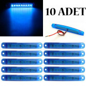 10 ADET PARMAK LED LAMBA 12 - 24 VOLT- RENK SEÇENEKLİ - 11