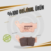 BRAKİNG BAJAJ PULSAR NS 200 (2014-2023) SİNTERLİ ARKA FREN BALATASI thumbnail 1