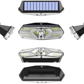 Greentech Güneş Enerjili Hareket Sensörlü, 6 Taraflı 104 Led Aydınlatma / GT-SL13-2 Adet - 11