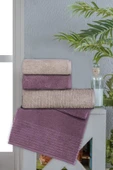 Altınbaşak Jakarlı 4´lü 50x90 El Havlusu Lisa V2 - 1