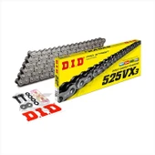 DID HONDA CBF500 (2004-2008) 525-116 BAKLA VX3 ZİNCİR ÇELİK RENK thumbnail 2