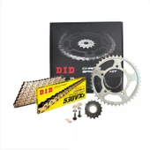 DID DUCATİ MULTİSTRADA 1200 ENDURO ZİNCİR DİŞLİ SETİ (2016-2018) VX3 X-RİNGLİ ZİNCİR (GOLD RENK) thumbnail 2