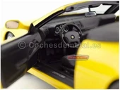 Hot Wheels Ferrari F355 Spider Convertible Sarı Elite Sürüm 1/18 Diecast Araba Modeli - 7