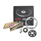 DID DUCATİ MULTİSTRADA 1200 PİKES PEAK ZİNCİR DİŞLİ SETİ (2012-2017) ZVMX ZİNCİR (GOLD RENK) thumbnail 1