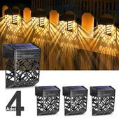 Greentech Güneş Enerjili Duvar ve Çit LED Aydınlatma 4 Adet / GT-SL22 - 1
