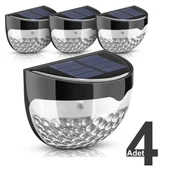 Greentech Güneş Enerjili Duvar ve Çit LED Aydınlatma 4 Adet / GT-SL23 - 1