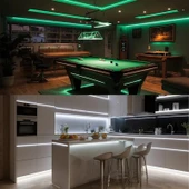 CATA CT-4557 RGB Şerit LED Aydınlatma ışık Set uzaktan kumandalı kontrol 54 Cip 2835 - 3