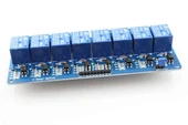 8 Kanal DC 12V Röle Modül  AC 250V DC 30V 10A Optokuplör İzolasyonlu Girişler Elektronik Anahtar Termostat Resiztans Motor Lamba Makine - 4