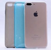Apple iPhone 7 Plus Kılıf Zore Ultra İnce Silikon Kapak 0.2 mm - 3