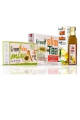 Mix Çay-toz-yağ 3'lü Destek Set Açlık Otlu Detox Detoks Set1 - 1