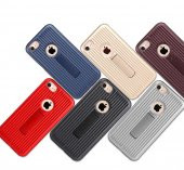 Apple iPhone 7 Plus Kılıf Zore Wave Standlı Mıknatıslı Kapak - 9