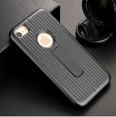 Apple iPhone 7 Plus Kılıf Zore Wave Standlı Mıknatıslı Kapak - 10