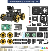 AI Vision Raspberry Pi Robot Araç Kiti - 8