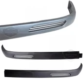 Hyundai Accent Admire Milenyum 2000-2006 Uyumlu Üniversal V2 Laguna Lip Esnek Ön Lip 2 Parça Tampon Altı Dil Karlık Ön Ek thumbnail 7