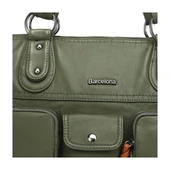 Yıkama Deri Omuz Askılı Kadın Çantası 21K Barcelona 1926 - 2