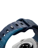 Apple Watch 49mm Ultra 2/1 Kordon Stride Serisi Sınırlı Sayıda Üretim Fluoroelastomer Kauçuk Malzeme  Lacivert-Mavi - 2