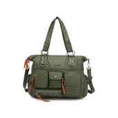 Yıkama Deri Omuz Askılı Kadın Çantası 21K Barcelona 1926 - 1